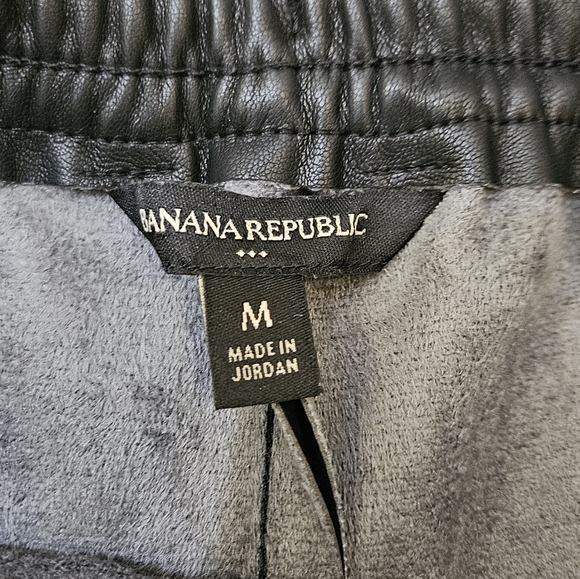 Banana Republic Black Track Pants Size Medium - Picture 7 of 7